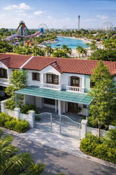 198 m. from Makro Ram Inthra 17sq.wah Fashion MRT BangChan 655m. 2Beds 2Baths 2-storey townhouse SuanSiam RamInthra of land and 140 sq.m.