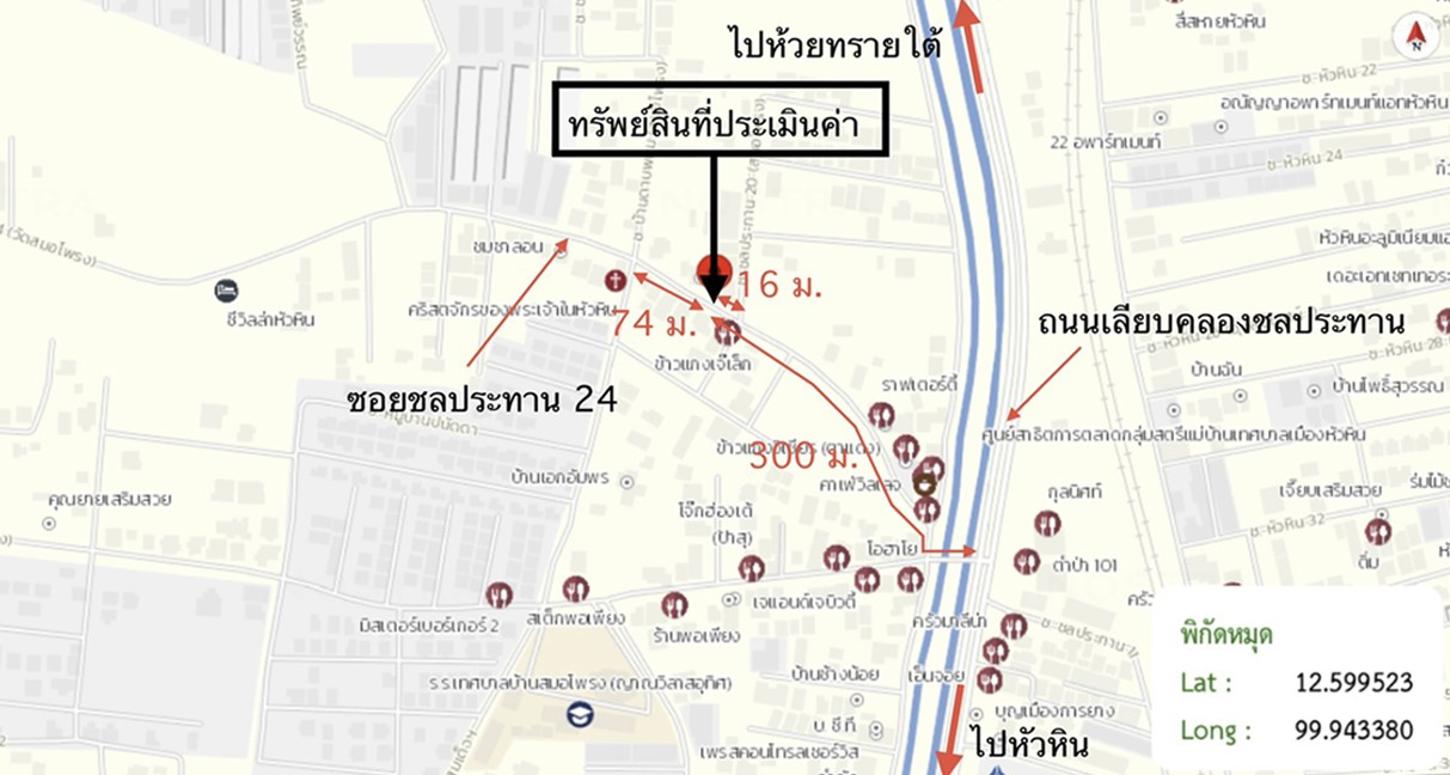รูป อาคารพาณิชย์ 27.3 ตร.วา หัวหิน ประจวบคีรีขันธ์ 2.3M - รูปที่ 23/23
