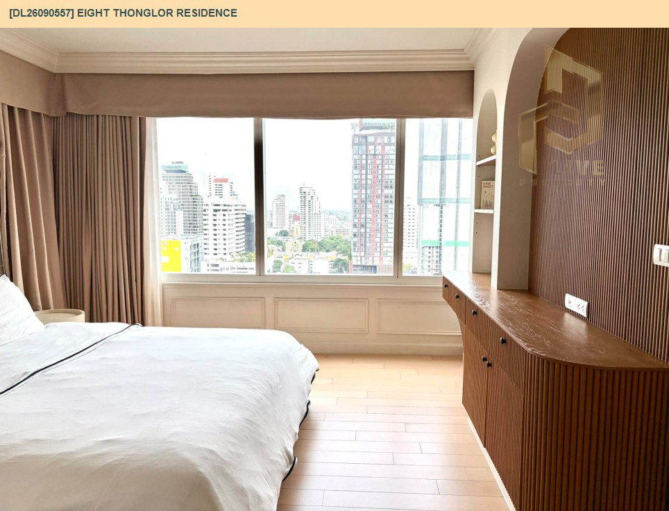 รูป DL26090557 ให้เช่าคอนโด เอท ทองหล่อ เรสซิเดนซ์ (Eight Thonglor Residence) ใกล้ BTS ทองหล่อ พร้อมเข้าอยู่ โทรด่วน 0653619502 LineID @952jdxxk - รูปที่ 2/16
