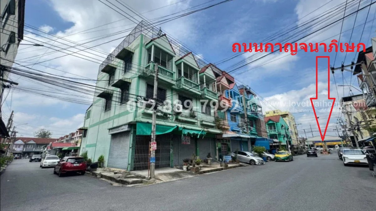 รูป ขายตึกแถว3ห้องติด ใกล้ถนนกาญนาภิเษก 50 เมตร ใกล้ เซ็นทรัลเวสเกต และ MRTคลองบางไผ่ - รูปที่ 3/5