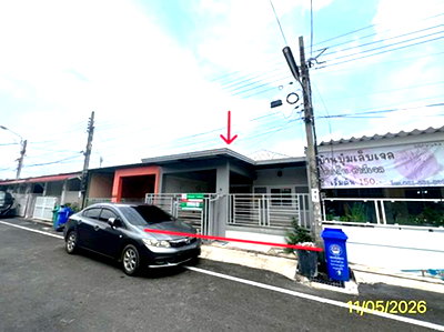 ทาวน์โฮม นนทบุรี : ทาวน์เฮ้าส์ 18 ตร.วา บ้านพฤกษา 3 บางบัวทอง นนทบุรี 1.3M