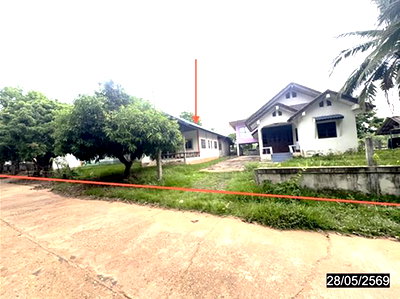 ขายบ้านเดี่ยว : บ้านเดี่ยว 11027 ตร.วา เมืองอำนาจเจริญ อำนาจเจริญ 4.9M
