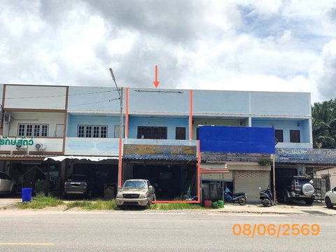 อาคารพาณิชย์ 29.9 ตร.วา เหนือคลอง กระบี่ 3M
