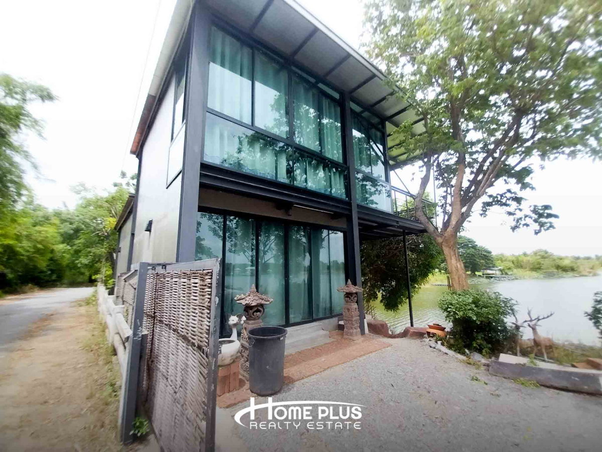รูป 🏡 ขายที่ดินพร้อมบ้านเดี่ยว 2 ชั้น – โครงการดุสิตาเลควิว บ้านยาง นครปฐม - รูปที่ 2/14