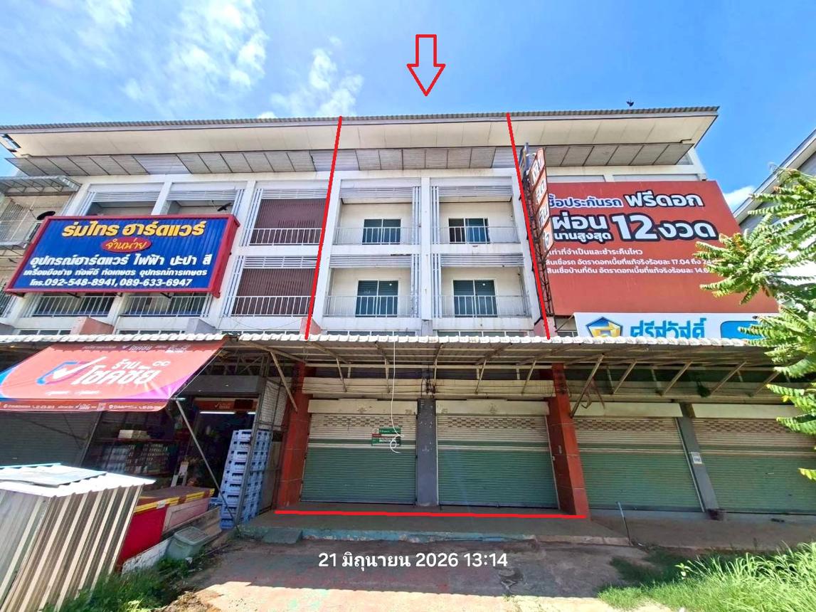 รูป อาคารพาณิชย์ 34 ตร.วา ประจันตคาม ปราจีนบุรี 7.9M - รูปที่ 15/31