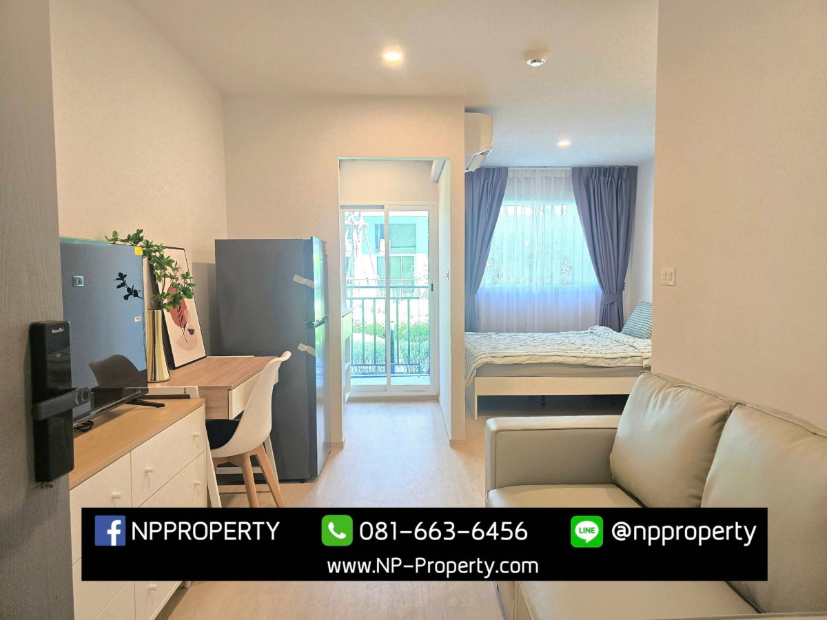 รูป 🌿🧺 คอนโดเอิร์น อมตะนคร ชั้น 1 + พร้อมเครื่องซักผ้า!  💰 เช่าเพียง 7,000 บาท/เดือน - รูปที่ 8/13