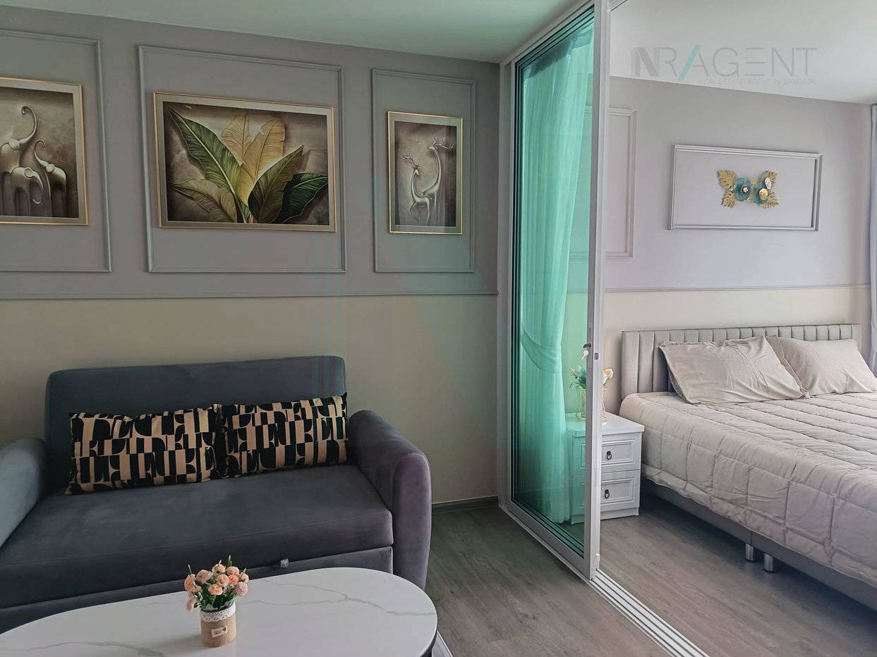 รูป ให้เช่าคอนโด รีเจ้นท์ โฮม บางนา อาคาร D ชั้น 27 1 ห้องนอน ขนาด 28.00 ตรม ใกล้ BTS บางนา - รูปที่ 6/8