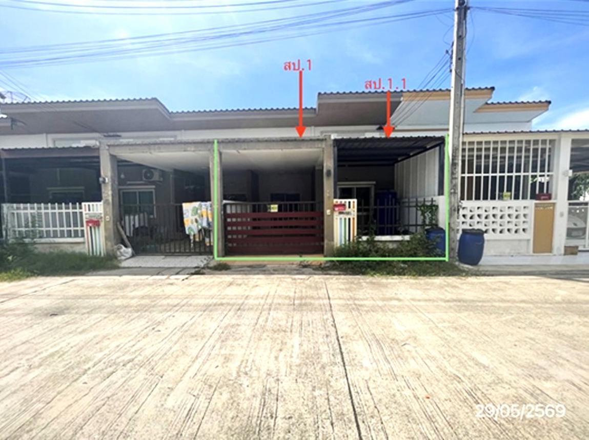 picture TOWN HOUSE 21 Sq.w. Phan Thong Chonburi for 1.6M - 12/25