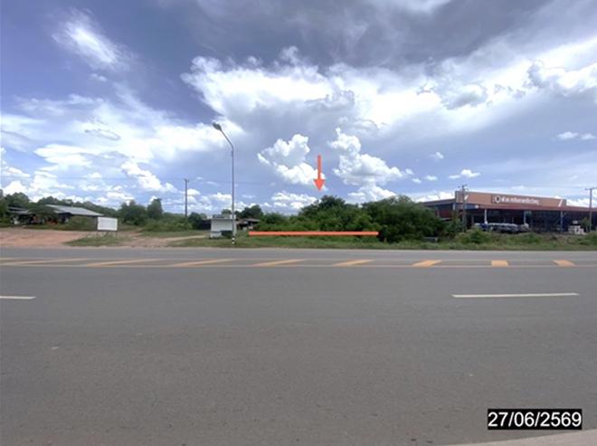 รูป ที่ดินว่างเปล่า 2417 ตร.วา ปากคาด บึงกาฬ 23.6M - รูปที่ 1/17