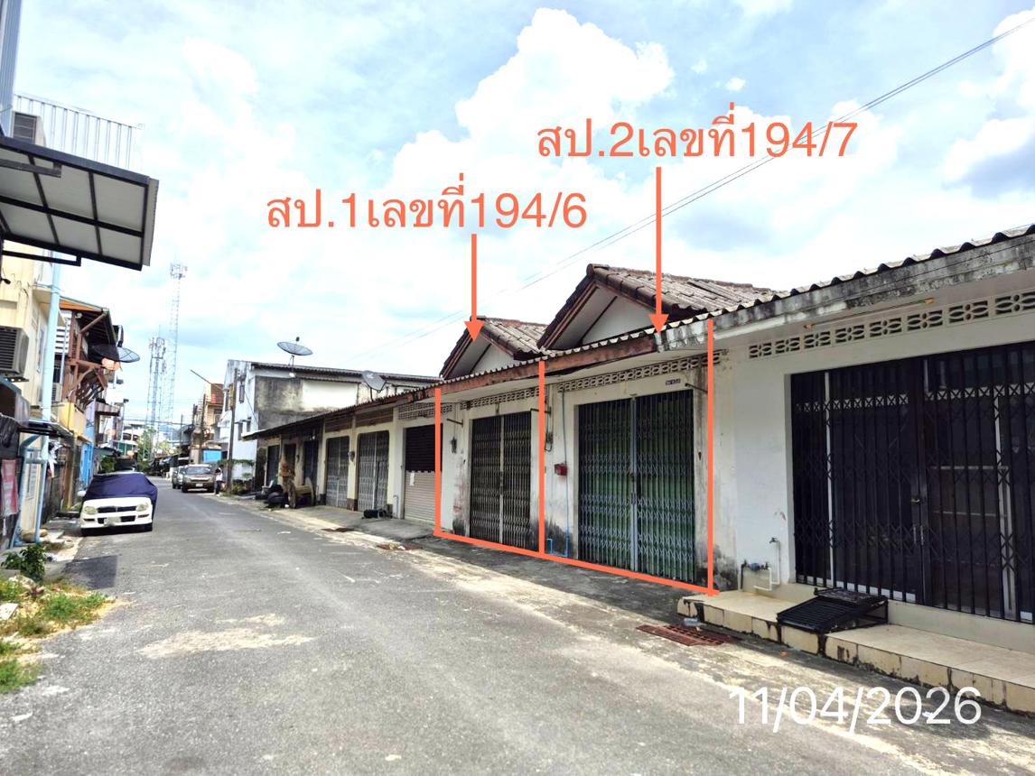 รูป อาคารพาณิชย์ 40.8 ตร.วา ทุ่งสง นครศรีธรรมราช 2.8M - รูปที่ 16/31