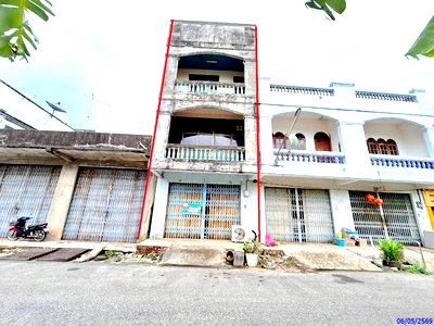 ขายอาคารพาณิชย์ : อาคารพาณิชย์ 29.8 ตร.วา ย่านตาขาว ตรัง 2.5M