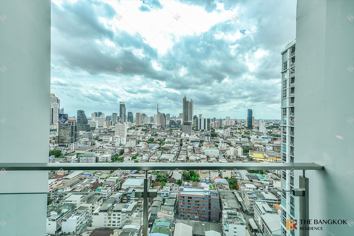รูป เช่าคอนโด 🌇 Supalai Elite Surawong 1นอน 49ตร.ม. 27k 💎 ห้องสวย แต่งเต็ม ชั้นสูงมาก ระเบียงทิศตะวันตก ใกล้ MRT สามย่าน  - รูปที่ 9/10