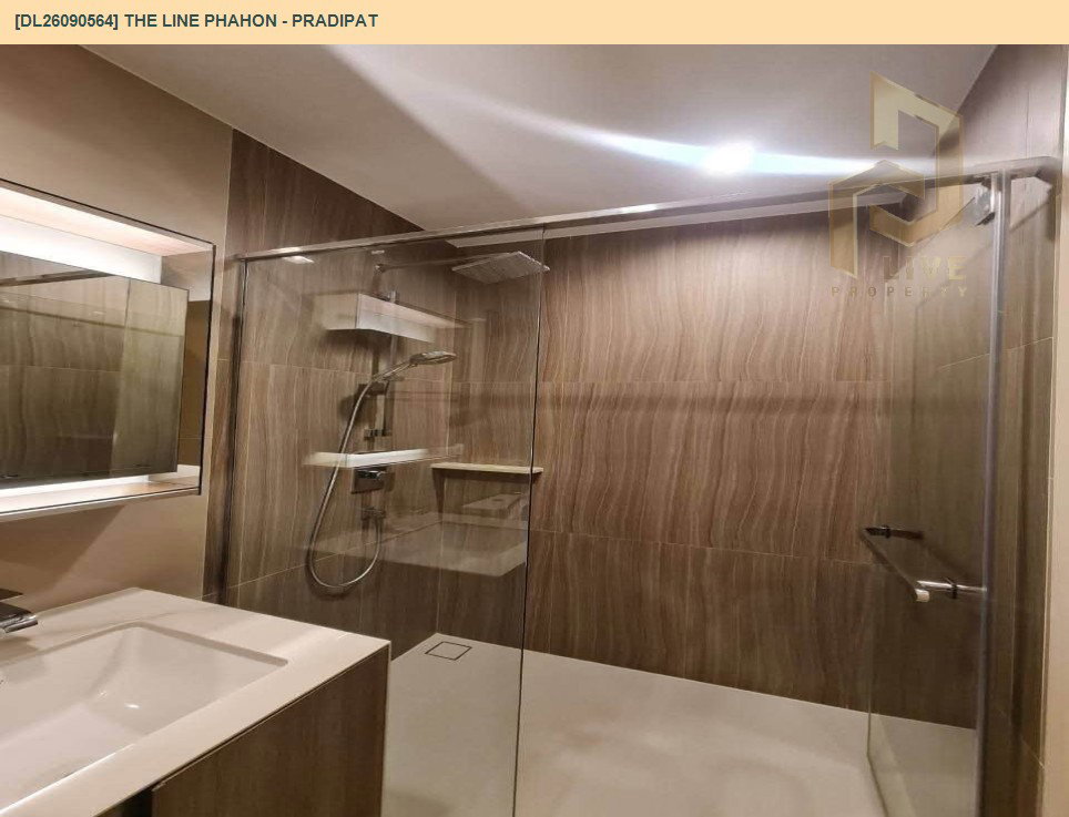 รูป DL26090564 ให้เช่าคอนโด เดอะ ไลน์ พหล - ประดิพัทธ์ (THE LINE Phahon - Pradipat) ใกล้ BTS สะพานควาย พร้อมเข้าอยู่ โทรด่วน 0638692663 LineID @952jdxxk - รูปที่ 7/8