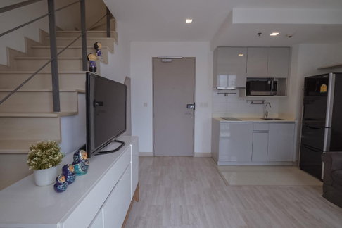 AA93712 | 1Bed | 1Bath | BTS On Nut | 43sqm | THB 20,000/mo | Fl.0 — Ideo Mobi Sukhumvit 81 Bangkok
