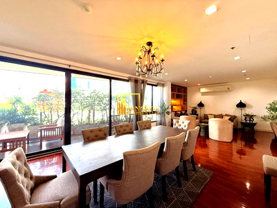 คอนโดให้เช่า : Suwansawat Condo | Large 4 Bedroom Property in Sathorn Area - BR62093CD