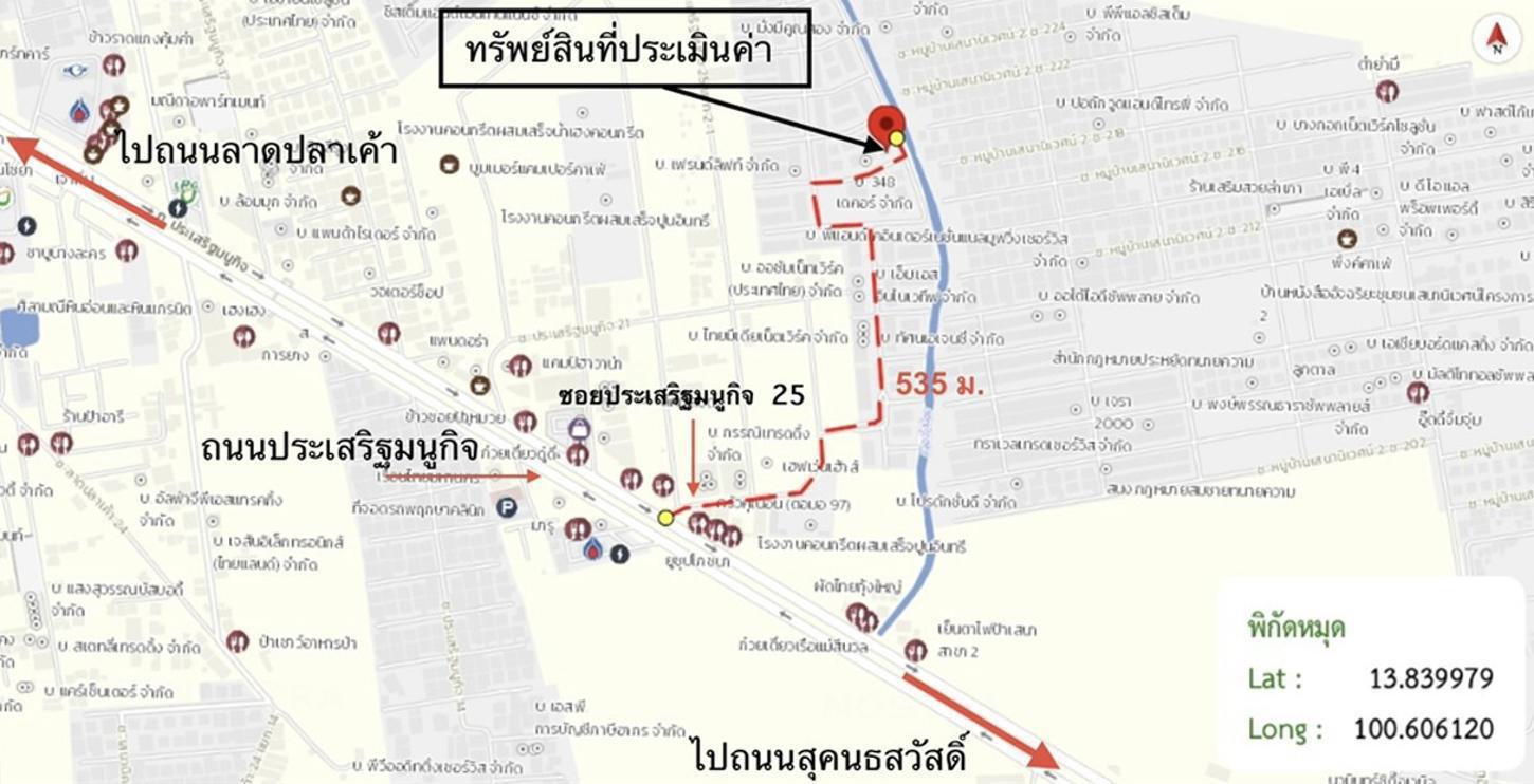 picture TOWN HOUSE 20.2 Sq.w. Lat Phrao Bangkok for 3.5M - 36/37