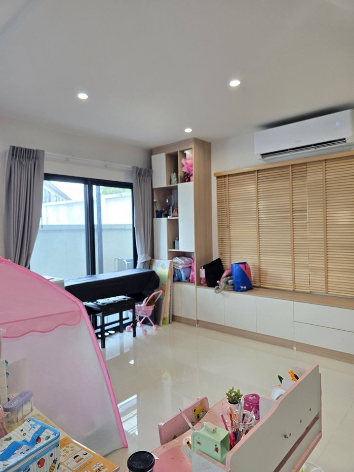 รูป ราคาเพียง 3.69 ล้านบาท — บ้านแต่งครบ ต่อเติมจัดเต็ม พร้อมอยู่! 🔥🔑🏘️ หมู่บ้านศุภาลัย เบลล่า บ้านสวน–เศรษฐกิจ - รูปที่ 5/28