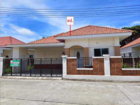 บ้านเดี่ยว 52.5 ตร.วา บ้านภูฟ้า บ้านฉาง-หาดพยูน บ้านฉาง ระยอง 2.2M