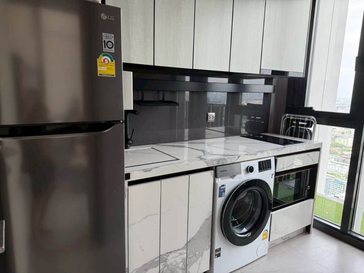 รูป ** RR024 ** Condo for rent at The Line sukhumvit 101 Duplex 1 นอน 1 น้ำ เพดานสูง 5.5 เมตร ชั้น 35 วิวแม่น้ำบางกระเจ้า ขนาด 42 ตรม - รูปที่ 11/16
