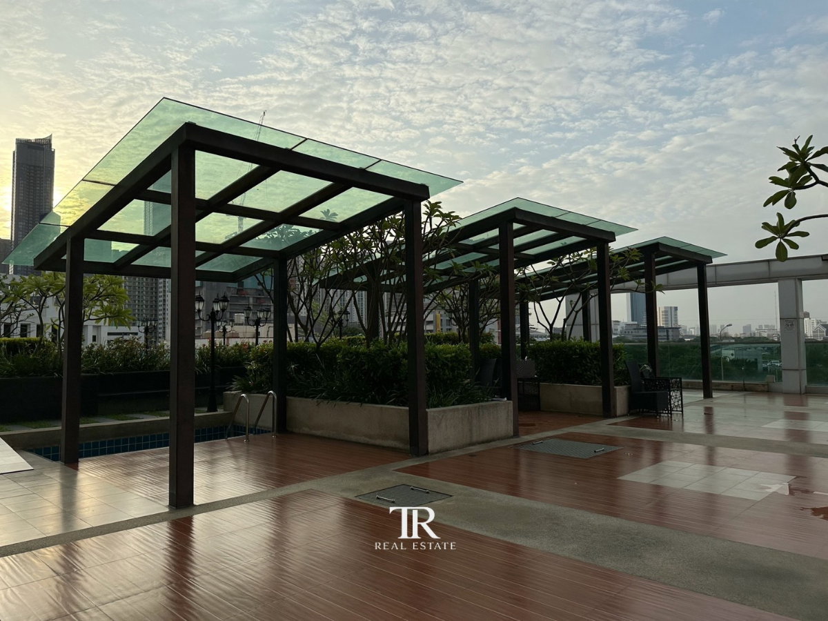 รูป Condo for Rent – ที.ซี. กรีน พระราม 9 | 1 Bed | 1 Bath | 40 sqm | Floor 10 | MRT Phetchaburi | 💰17,000 THB/month | LINE: @979ywrvr | Ref: PK0219 - รูปที่ 11/12
