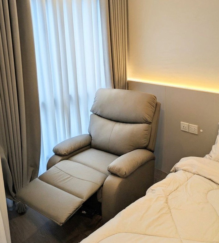 รูป Pet Friendly ตกแต่งสวยใกล้ MRT พหลโยธิน 230 ม. ห้าแยกลาดพร้าว Metris District Ladprao ชั้น 15 25 ตร.ม. 1 ห้องนอน  - รูปที่ 3/15