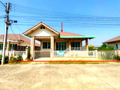 บ้านเดี่ยว พัฒนานิคม ลพบุรี : บ้านเดี่ยว 52.4 ตร.วา ธาราดล พัฒนานิคม ลพบุรี 1.5M