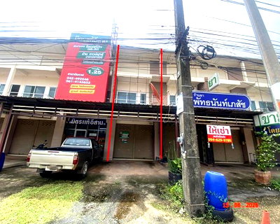 ขายอาคารพาณิชย์ : อาคารพาณิชย์ 24.1 ตร.วา เมืองบึงกาฬ บึงกาฬ 3.5M