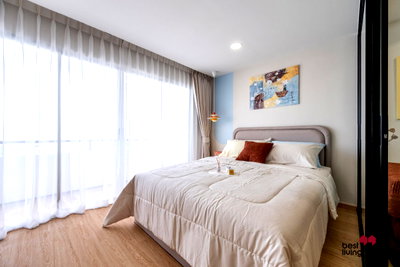 ขายคอนโด : Supattra Condotel ห้องทิศตะวันออก วิวเมือง ใกล้ BTS อุดมสุข