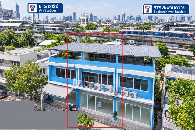 รูป BTS สะพานควาย 915 ม. ทำโรงแรมได้ ร้านอาหารได้ BTSอารีย์ 1.8กม. จดทะเบียนได้ 3 ชั้น 3นอน ทำเลอินทามระ 7-14 รัชดา สุทธิสาร พญาไท - รูปที่ 1/8