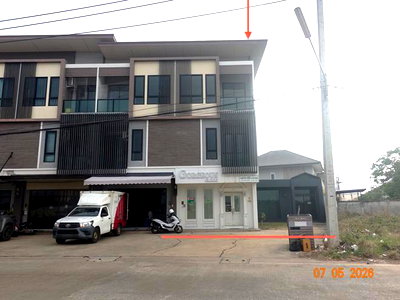 Shophouses for sale Nakhon Ratchasima Rajabhat University : SHOP HOUSE 66.2 Sq.w. Muang Nakhon Ratchasima Nakhon Ratchasima for 5M
