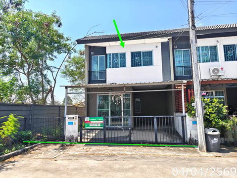 ทาวน์เฮ้าส์ 24.5 ตร.วา บ้านพฤกษา อีสเทิร์น-ปลวกแดง ปลวกแดง ระยอง 1.3M