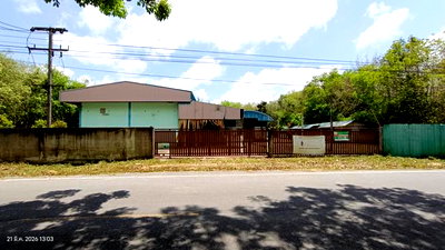 Factory for sale Pak Phayun Phatthalung : FACTORY 1301.5 Sq.w. Pak Phayun Phatthalung for 4M