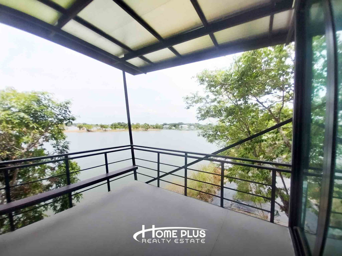 รูป 🏡 ขายที่ดินพร้อมบ้านเดี่ยว 2 ชั้น – โครงการดุสิตาเลควิว บ้านยาง นครปฐม - รูปที่ 12/14