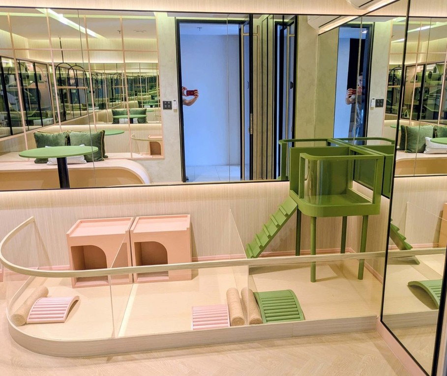 รูป Pet Friendly ตกแต่งสวยใกล้ MRT พหลโยธิน 230 ม. ห้าแยกลาดพร้าว Metris District Ladprao ชั้น 15 25 ตร.ม. 1 ห้องนอน  - รูปที่ 15/15