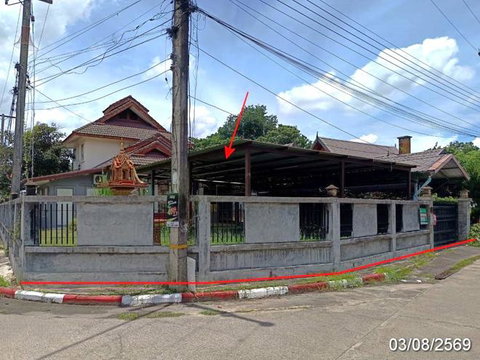 บ้านเดี่ยว 120.7 ตร.วา เวียงพิงค์ วิลล่า ดอยสะเก็ด เชียงใหม่ 2.9M