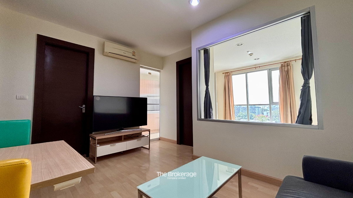 รูป ให้เช่า! คอนโด ริธึ่ม รัชดา (Rhythm Ratchada) 1 ห้องนอน 1 ห้องน้ำ 36 ตร.ม. 15,000 บาท ติดต่อไลน์: @thebrokerage - รูปที่ 1/10