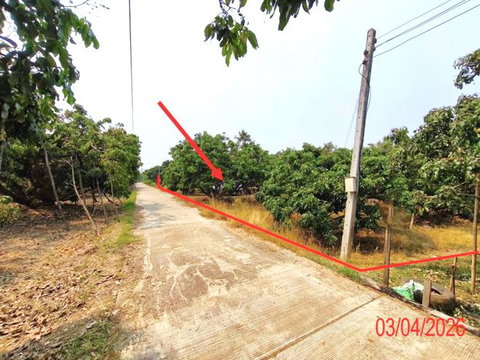 ที่ดินว่างเปล่า 1038 ตร.วา เวียงหนองล่อง ลำพูน 1.2M