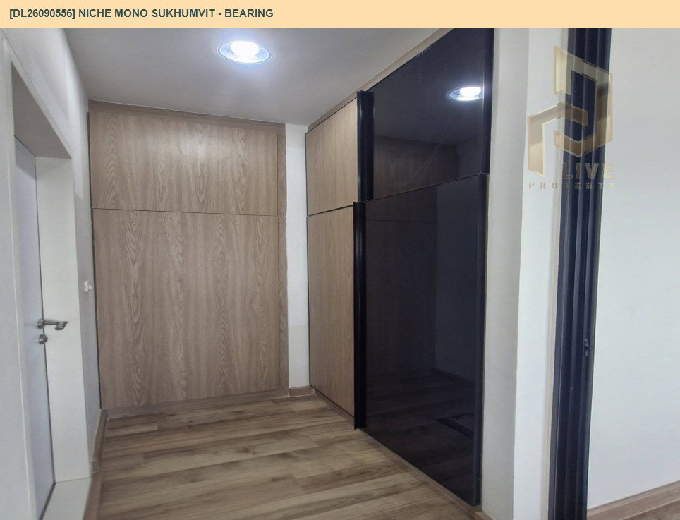 รูป DL26090556 ให้เช่าคอนโด นิช โมโน สุขุมวิท - แบริ่ง (Niche Mono Sukhumvit - Bearing) ใกล้ BTS แบริ่ง พร้อมเข้าอยู่ โทรด่วน 0614453194 LineID @952jdxxk - รูปที่ 10/12