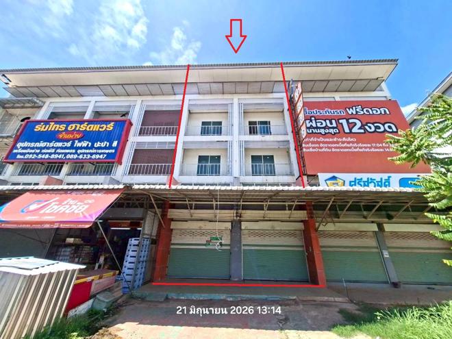 รูป อาคารพาณิชย์ 34 ตร.วา ประจันตคาม ปราจีนบุรี 7.9M - รูปที่ 1/31