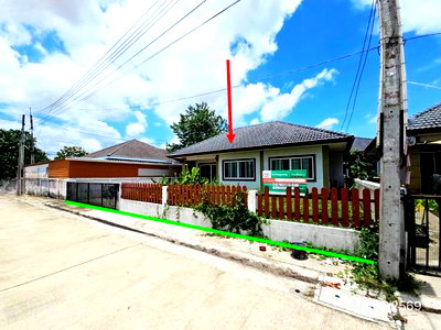 บ้านเดี่ยว นิคมซีพี ระยอง (ซีพีพีซี) : บ้านเดี่ยว 56 ตร.วา โชคอุดมทรัพย์ บ้านค่าย ระยอง 1.3M