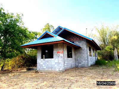 บ้านเดี่ยว ยางตลาด กาฬสินธุ์ : บ้านเดี่ยว 442 ตร.วา ยางตลาด กาฬสินธุ์ 1.2M