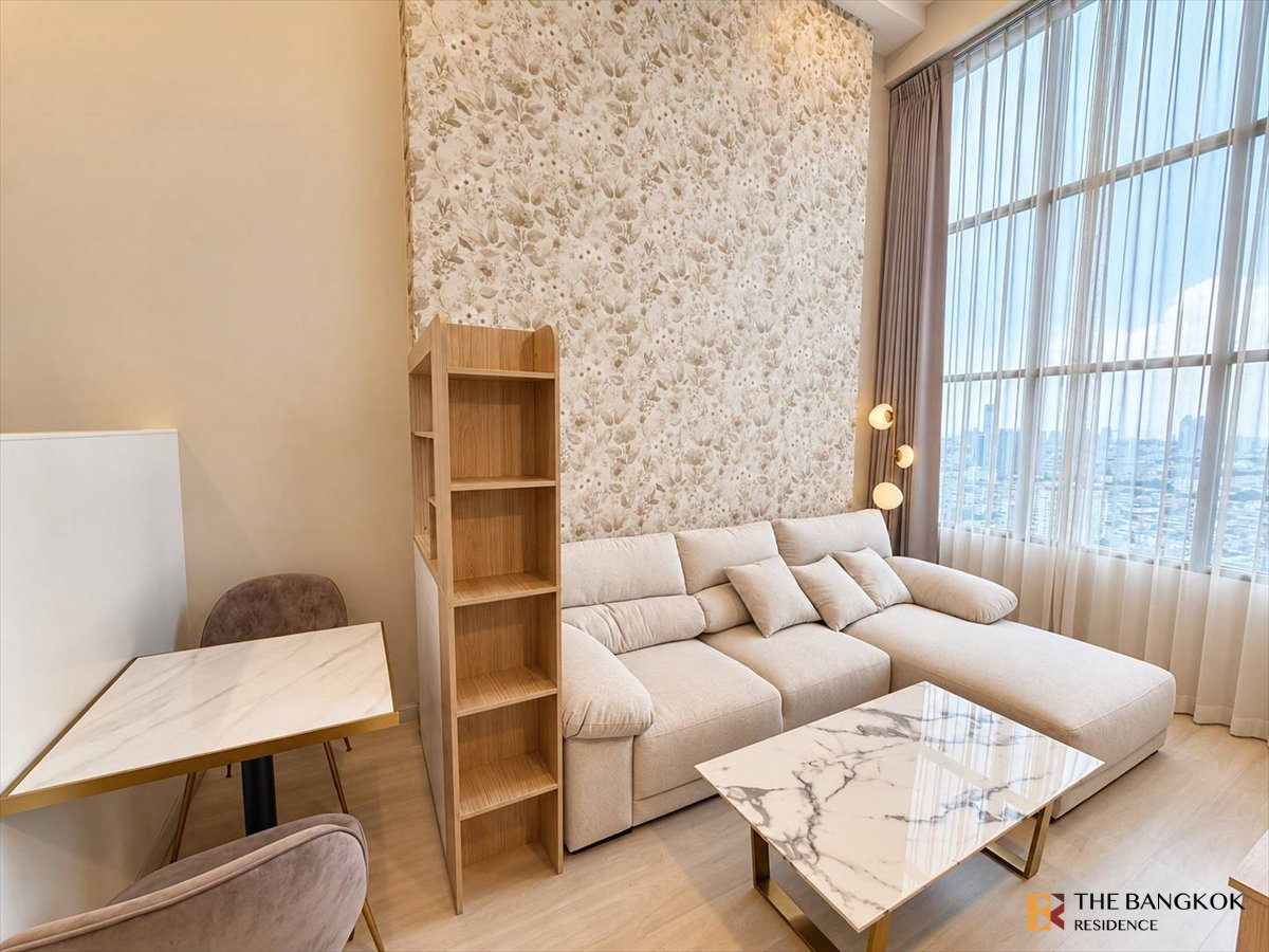 รูป เช่าคอนโด ✨ KnightsBridge Prime Sathorn Duplex 44ตร.ม. 35k 💎 ห้องสวย พร้อมเข้าอยู่ ราคาดี ใกล้ BTS ช่องนนทรี  - รูปที่ 2/14