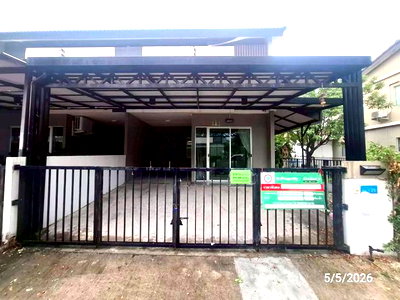 ทาวน์โฮม ปทุมธานี : ทาวน์เฮ้าส์ 24.8 ตร.วา บ้านพฤกษา 124  รังสิต-คลอง 4 คลองหลวง ปทุมธานี 1.6M