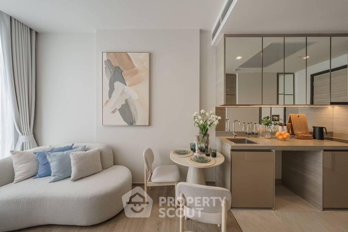 รูป คอนโด 1 ห้องนอน ชั้น 34 The Crest Park Residences ใกล้ MRT Phahon Yothin 60 ม. (ID 1930262) - รูปที่ 2/9