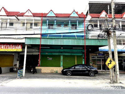 อาคารพาณิชย์ นิคมบางปู : อาคารพาณิชย์ 52.5 ตร.วา เมืองสมุทรปราการ สมุทรปราการ 6.8M