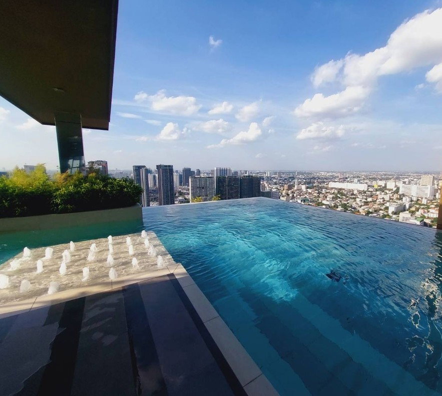 รูป Pet Friendly ตกแต่งสวยใกล้ MRT พหลโยธิน 230 ม. ห้าแยกลาดพร้าว Metris District Ladprao ชั้น 15 25 ตร.ม. 1 ห้องนอน  - รูปที่ 9/15