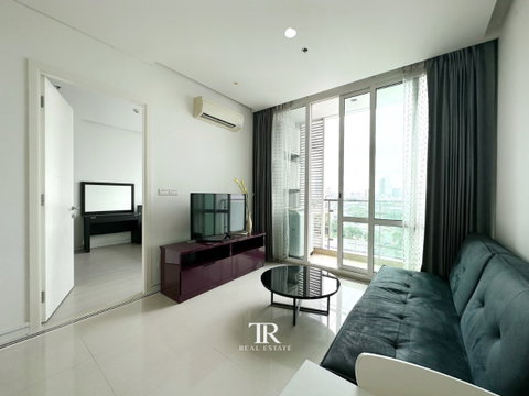 Condo for Rent – ที.ซี. กรีน พระราม 9 | 1 Bed | 1 Bath | 40 sqm | Floor 10 | MRT Phetchaburi | 💰17,000 THB/month | LINE: @979ywrvr | Ref: PK0219