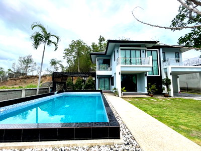 Houses for rent Mengrai Maharaj Monument  : 🏡🏊‍♂️✨ 5A3-V0006 | Two-Storey Pool Villa for Rent in Chiang Rai — 4 Bedrooms with a Private Pool, THB 45,000/month