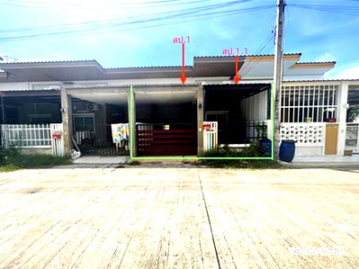 Townhouses for sale Chonburi : TOWN HOUSE 21 Sq.w. Phan Thong Chonburi for 1.6M