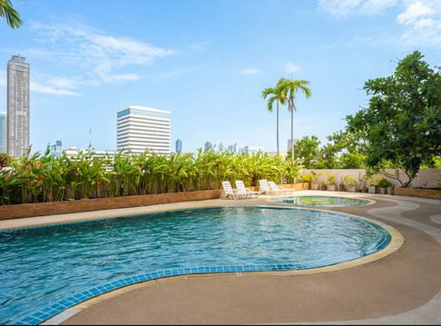 AA709533 | 2 Bed | 2 Bath | Thong Lo BTS | 87sqm | THB 45,000/mo | Fl.17 — JC Tower Thonglor 25 Bangkok